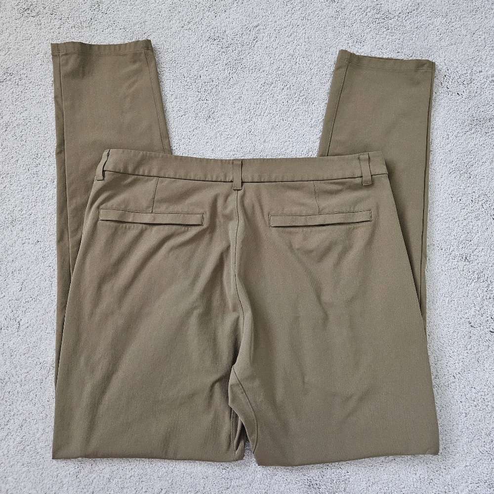 Lululemon | Commission Pant Slim LM5AFFT Brown Tan Mens 38, 37 x 36 - Picture 4 of 7